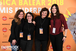 El photocall dels Premis Enderrock de la Música Balear 